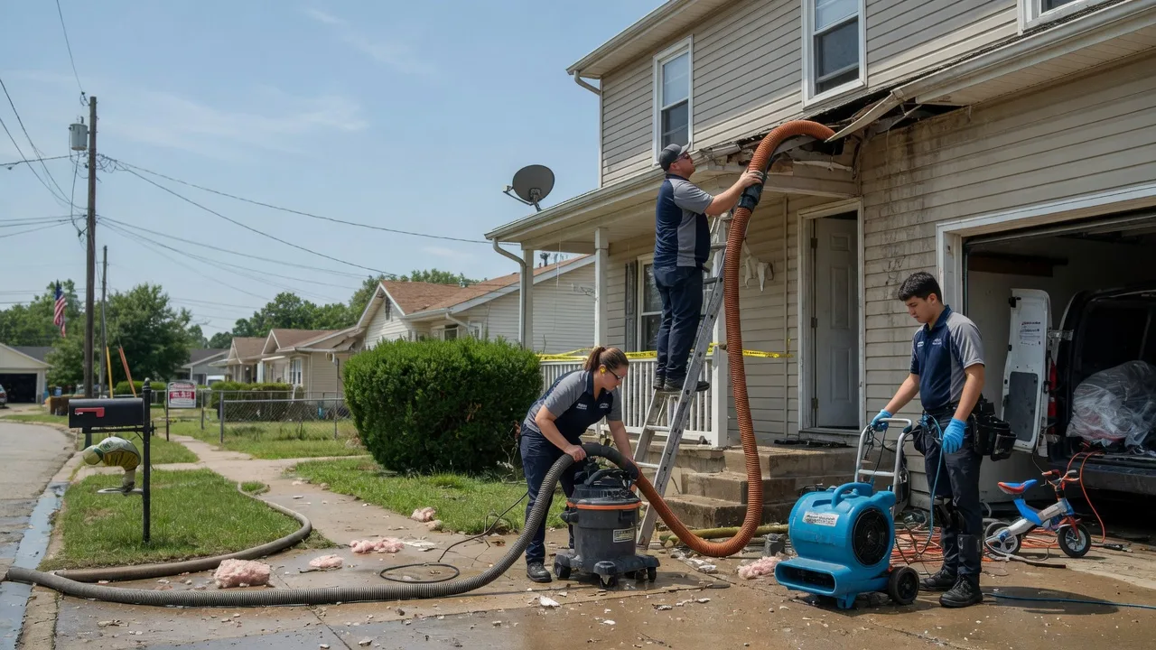 Water Damage Restoration in The Colony, TX near me